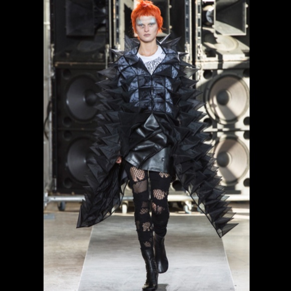 BNWT JUNYA WATANABE OS Runway Deconstructed Patchwork Tights HTF - Picture 12 of 12